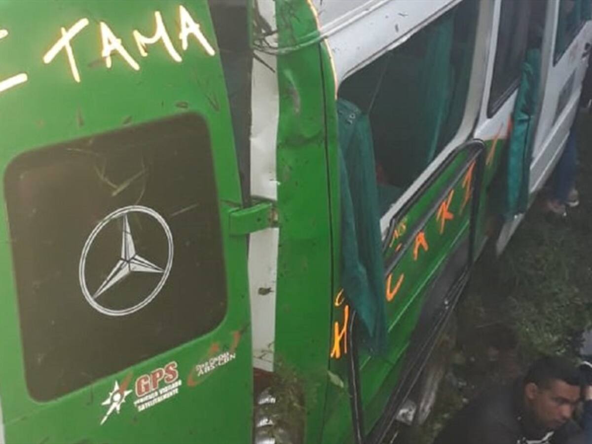 Accidente de tránsito en la vía Ocaña- Aguachica