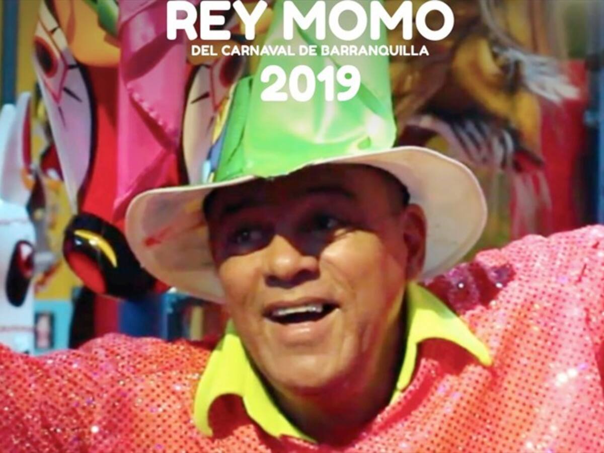 Freddy Cervantes será el Rey Momo del Carnaval de Barranquilla 2019