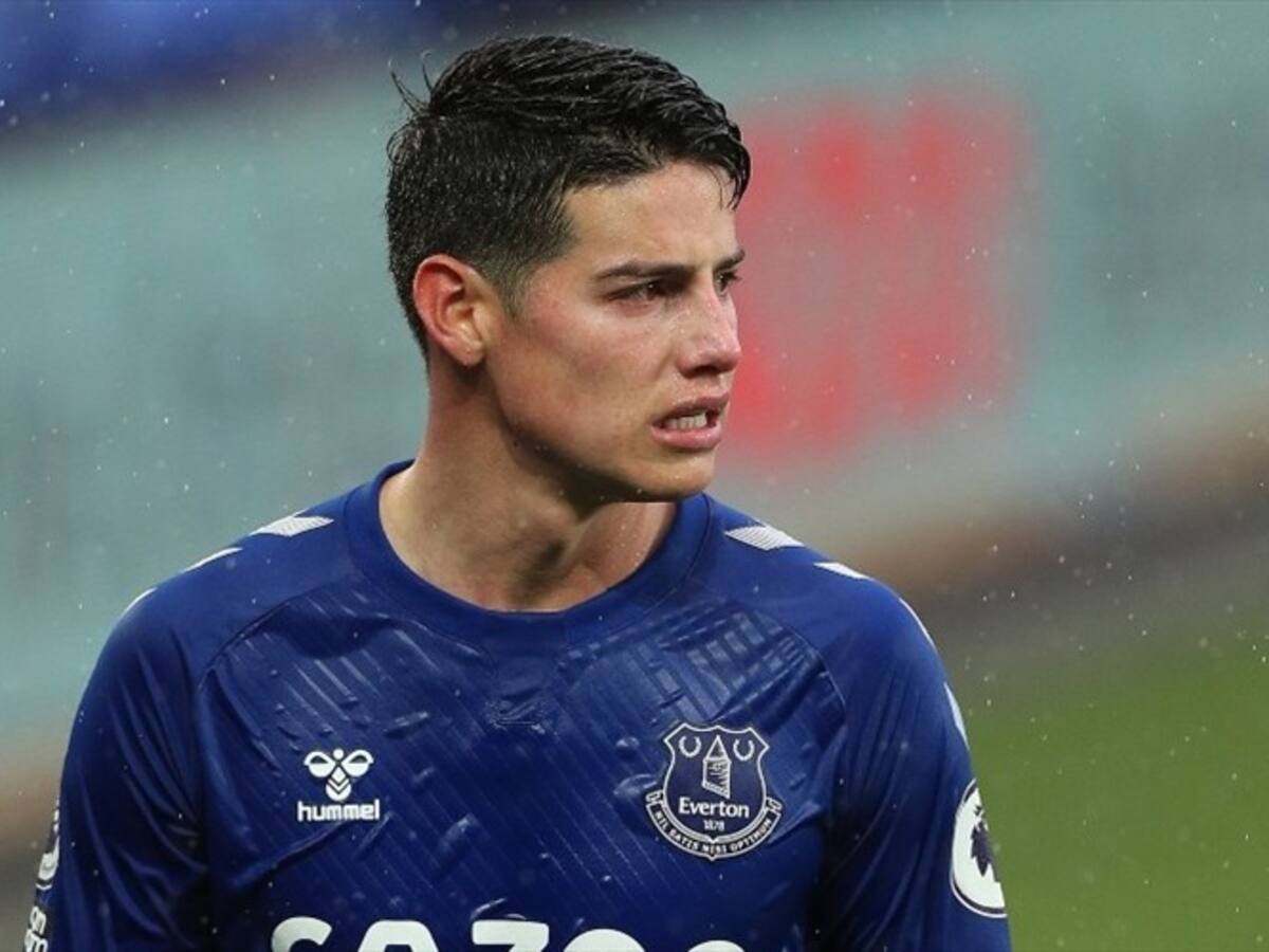 James Rodríguez recibe críticas de un exfutbolista del Everton: “es más una marca”
