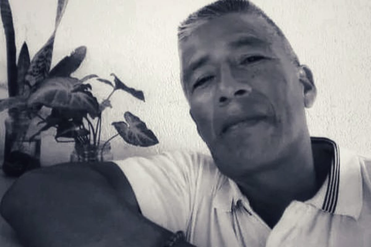 Juan Evelio Rivera Canas, firmante de la paz asesinado en el Cauca. Crédito: Indepaz.