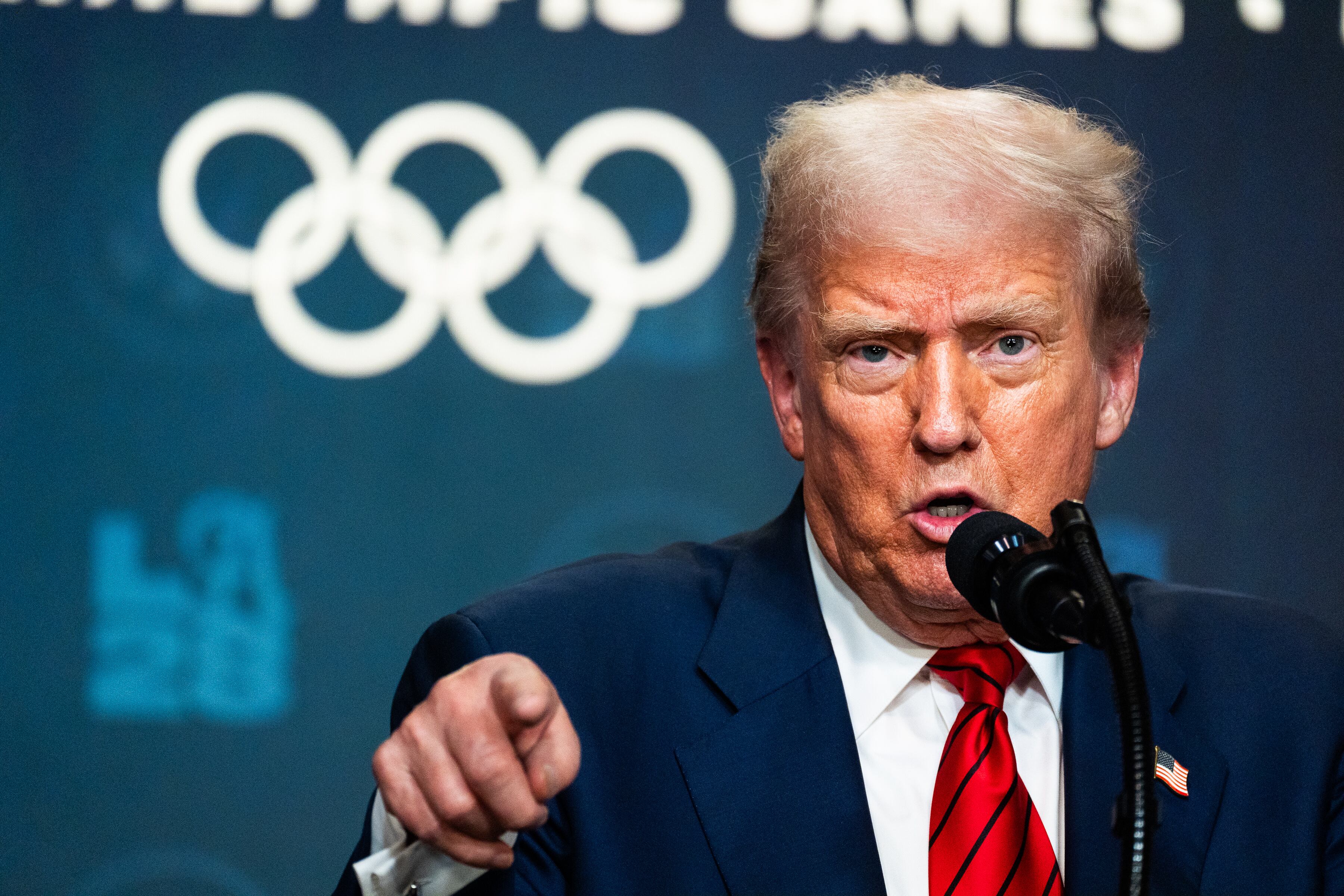 El presidente de Estados Unidos, Donald Trump. (Foto de Demetrius Freeman/The Washington Post vía Getty Images)