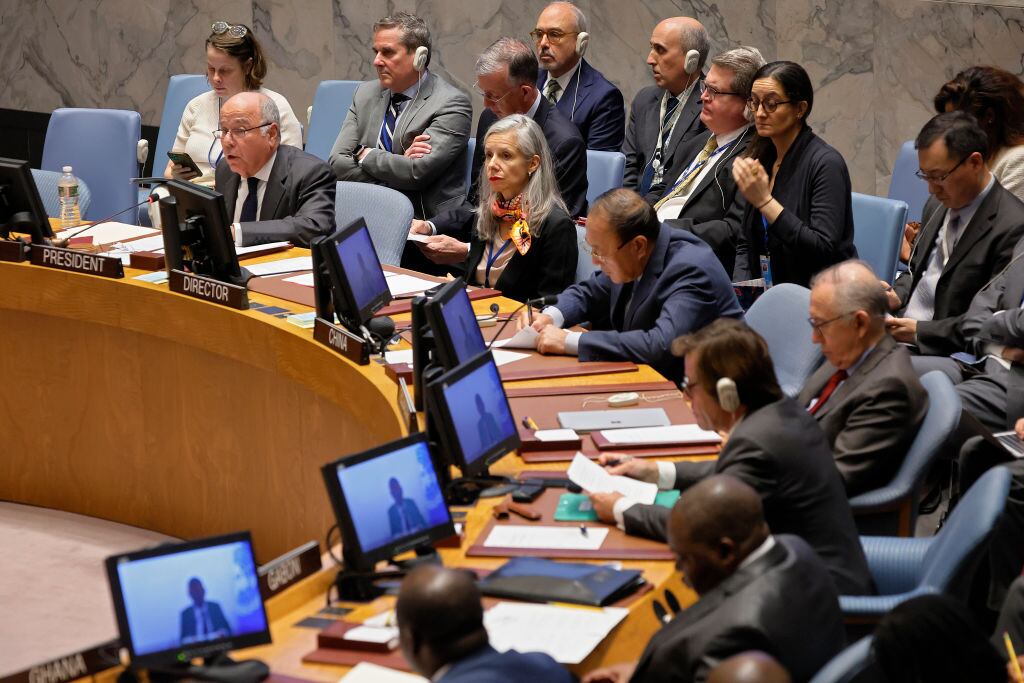 Imagen de referencia del Consejo de Seguridad de la ONU. Foto: Getty Images.