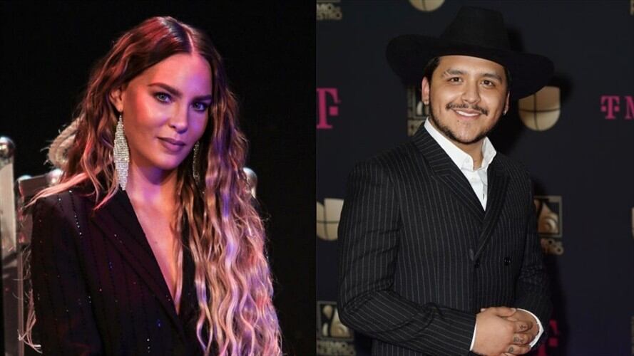 Belinda y Cristian Nodal anuncian su compromiso matrimonial. Foto: Getty Images