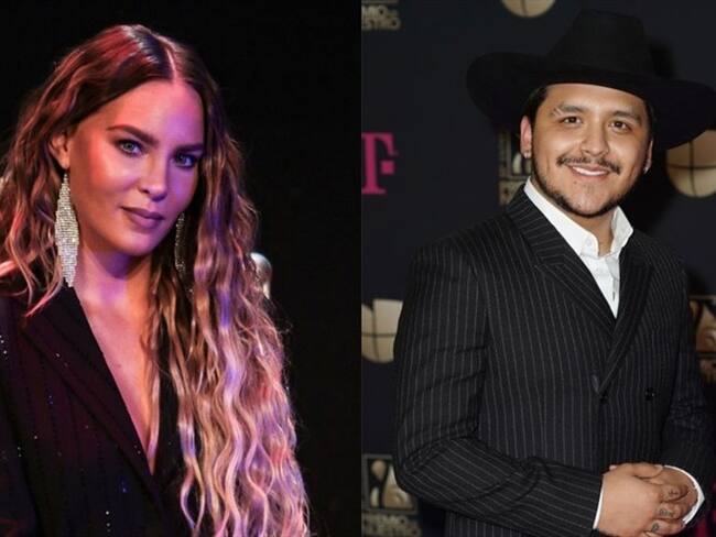 Belinda y Cristian Nodal anuncian su compromiso matrimonial. Foto: Getty Images