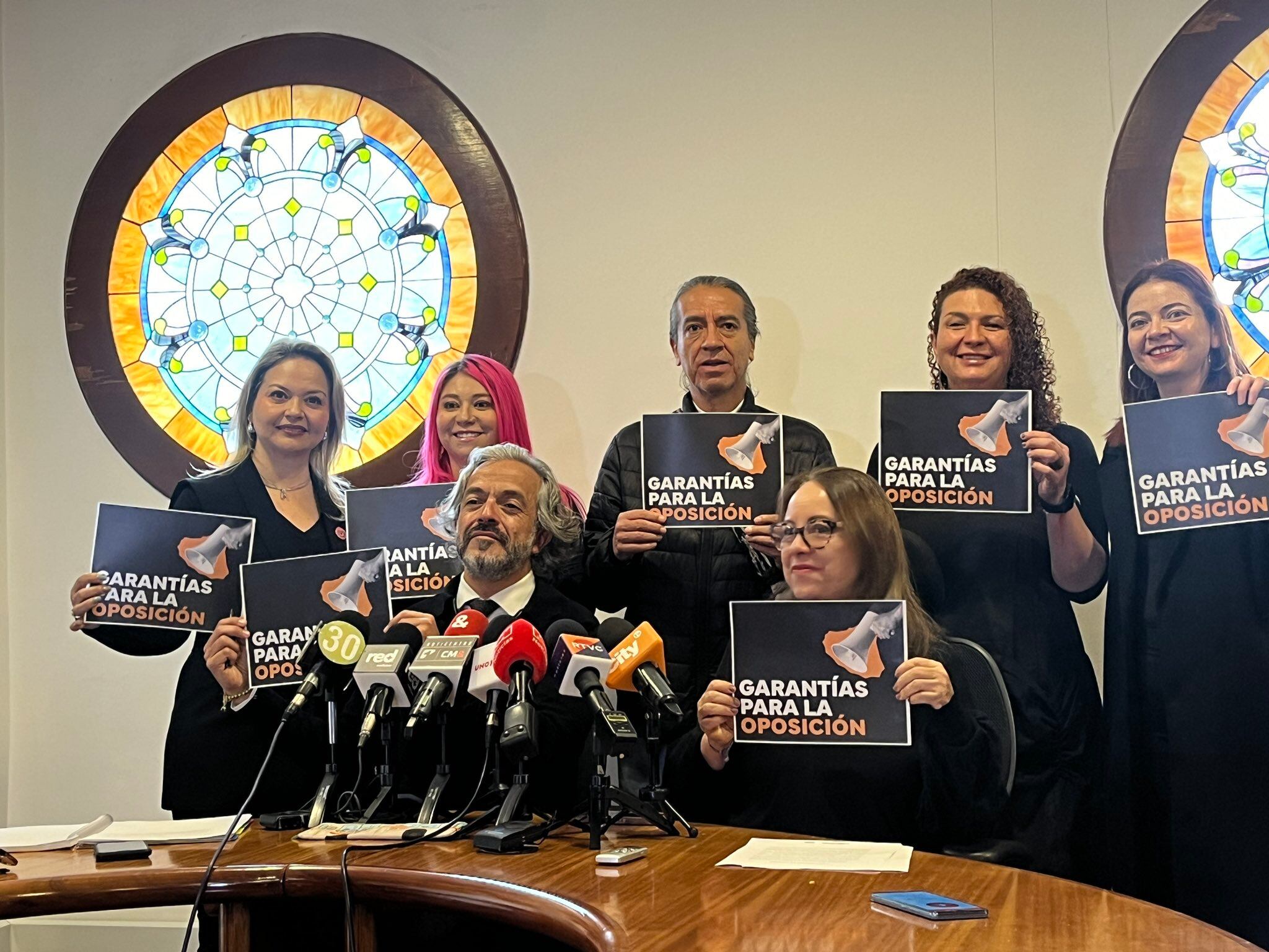 Oposición del Concejo de Bogotá. Foto: Suministrada