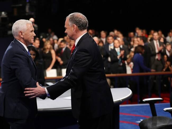 Tim Kaine y Mike Pence. Foto: EFE.