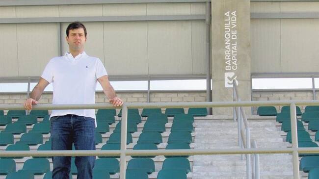 Oficina de prensa Juegos Centroamericanos. Foto: Daniel Noguera, Director de los Juegos Centroamericanos y del Caribe.