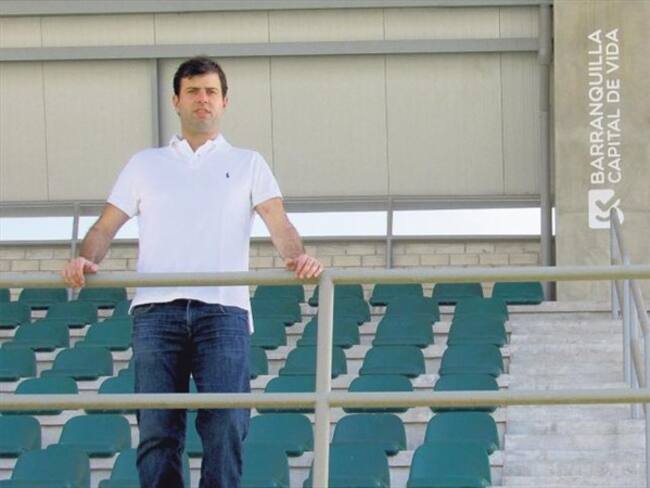 Oficina de prensa Juegos Centroamericanos. Foto: Daniel Noguera, Director de los Juegos Centroamericanos y del Caribe.