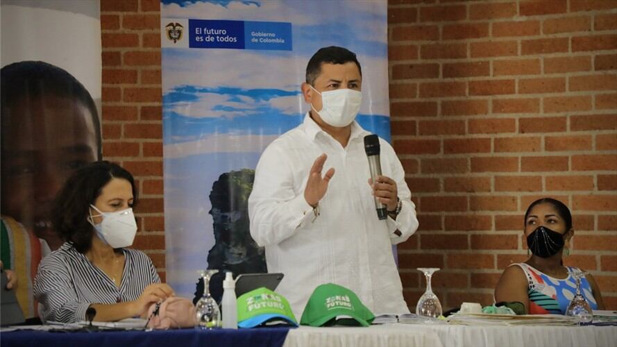 Guarín aseguró que la instrucción del presidente Iván Duque es enfocar todos los esfuerzos para capturar o dar de baja a los cabecillas de las estructuras criminales. Foto: Cortesía Consejería Presidencial para la Seguridad