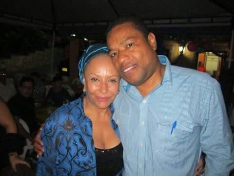 Piedad Córdoba y Jhon Jairo Jiménez. Foto: Cortesía: CENPAZ