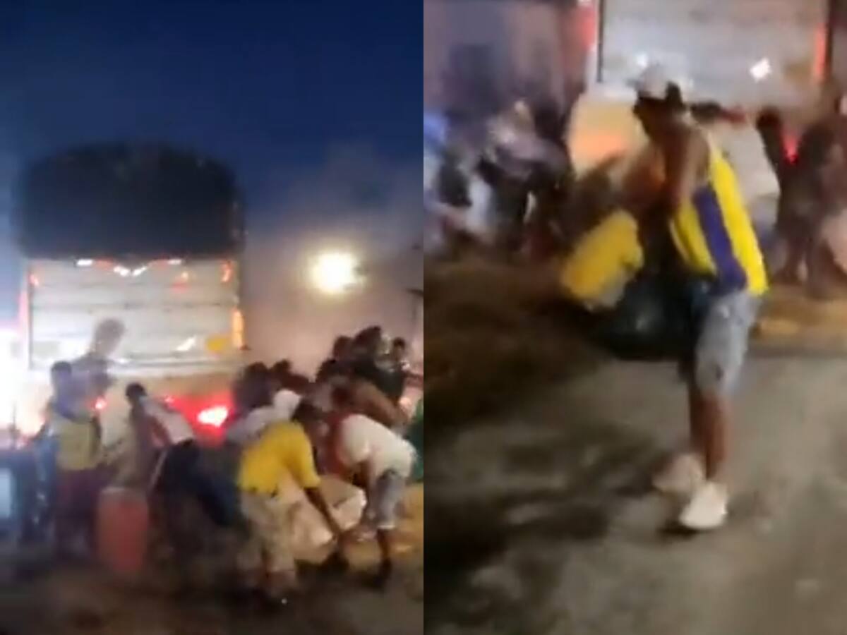 Saquearon tractomula cuando salía del puerto Riverport en Barranquilla