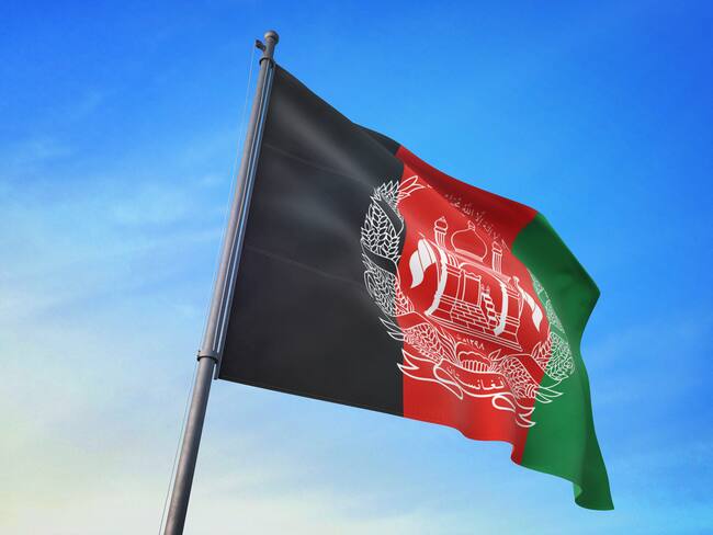 Bandera de Afganistán. I Foto: Getty Images.