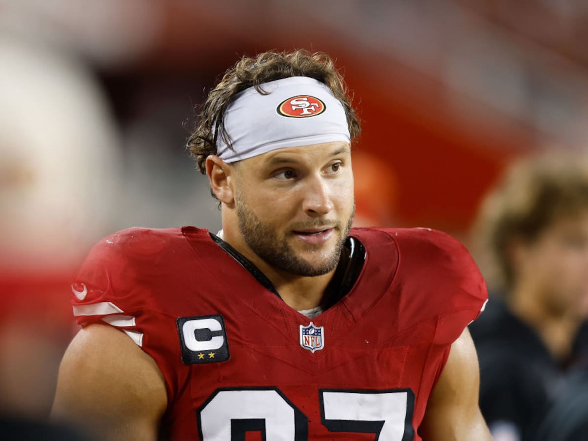 NFL multó a Nick Bosa por usar gorra con mensaje de apoyo a Donald Trump
