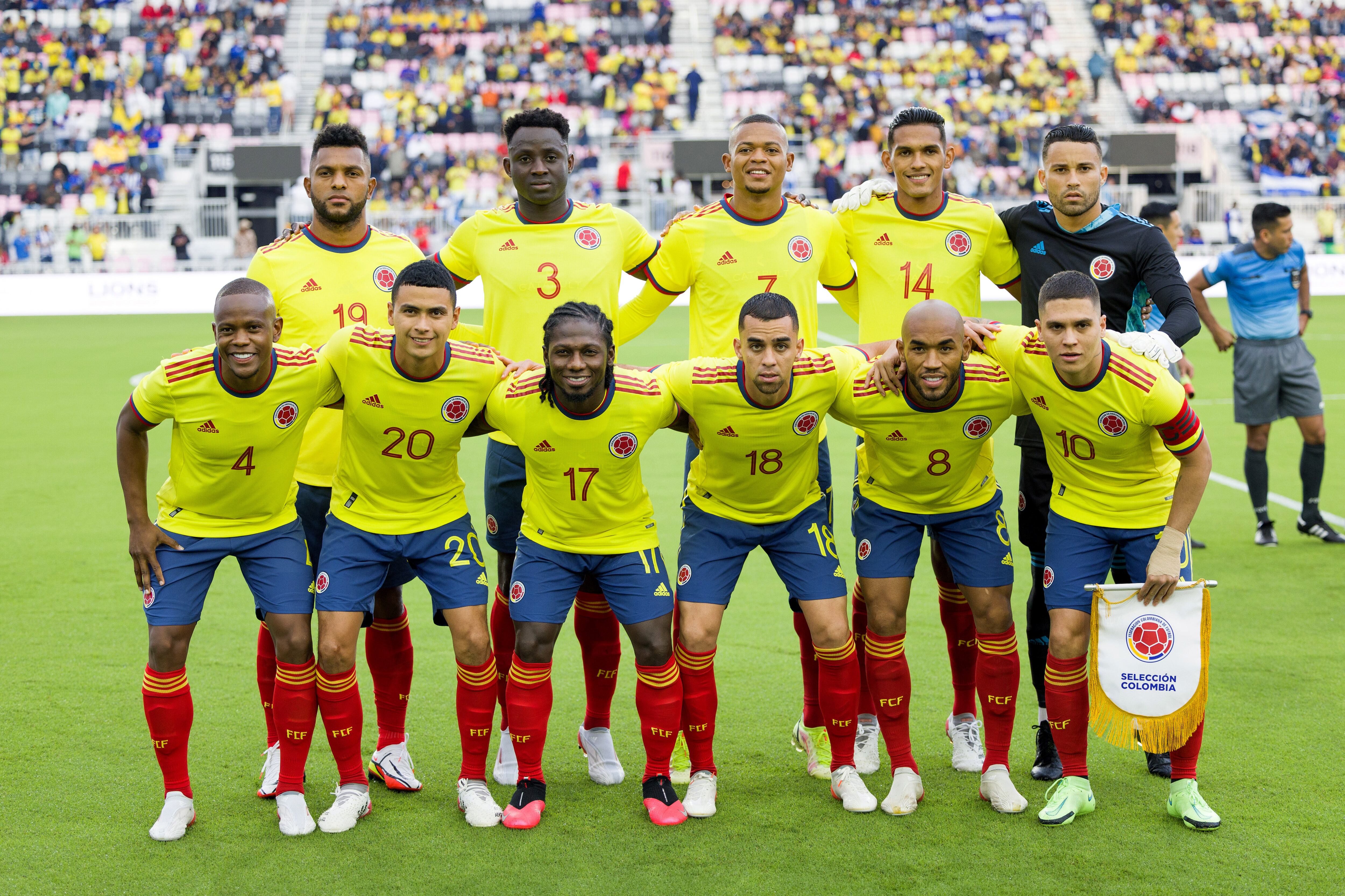 Selección Colombia ante Honduras