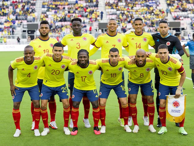 Selección Colombia ante Honduras