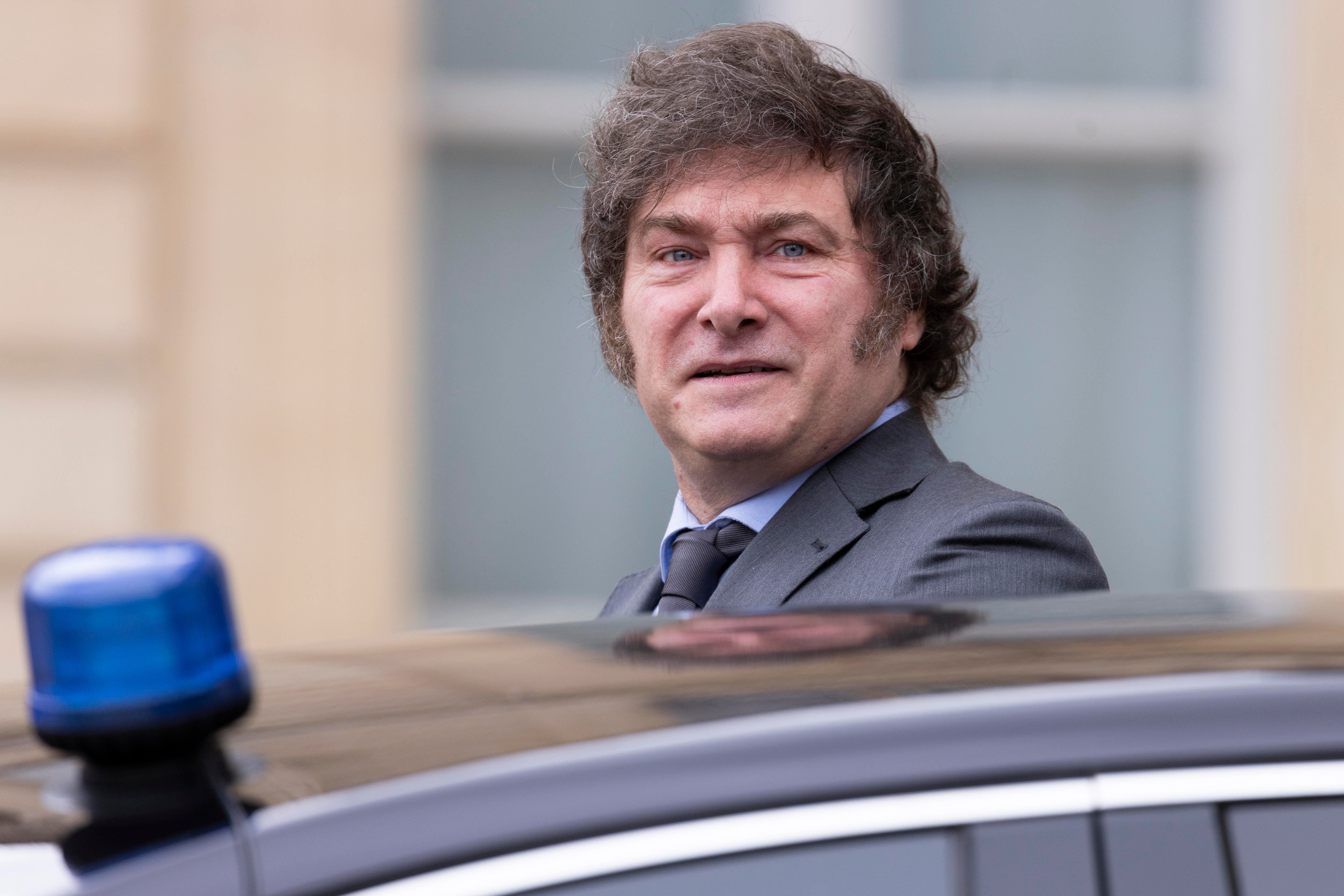 Presidente de Argentina, Javier Milei. FOTO: EFE/EPA/ANDRE PAIN