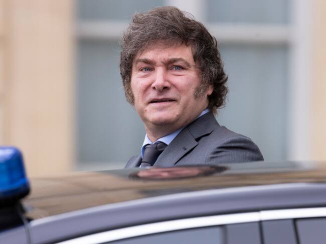 Presidente de Argentina, Javier Milei. FOTO: EFE/EPA/ANDRE PAIN