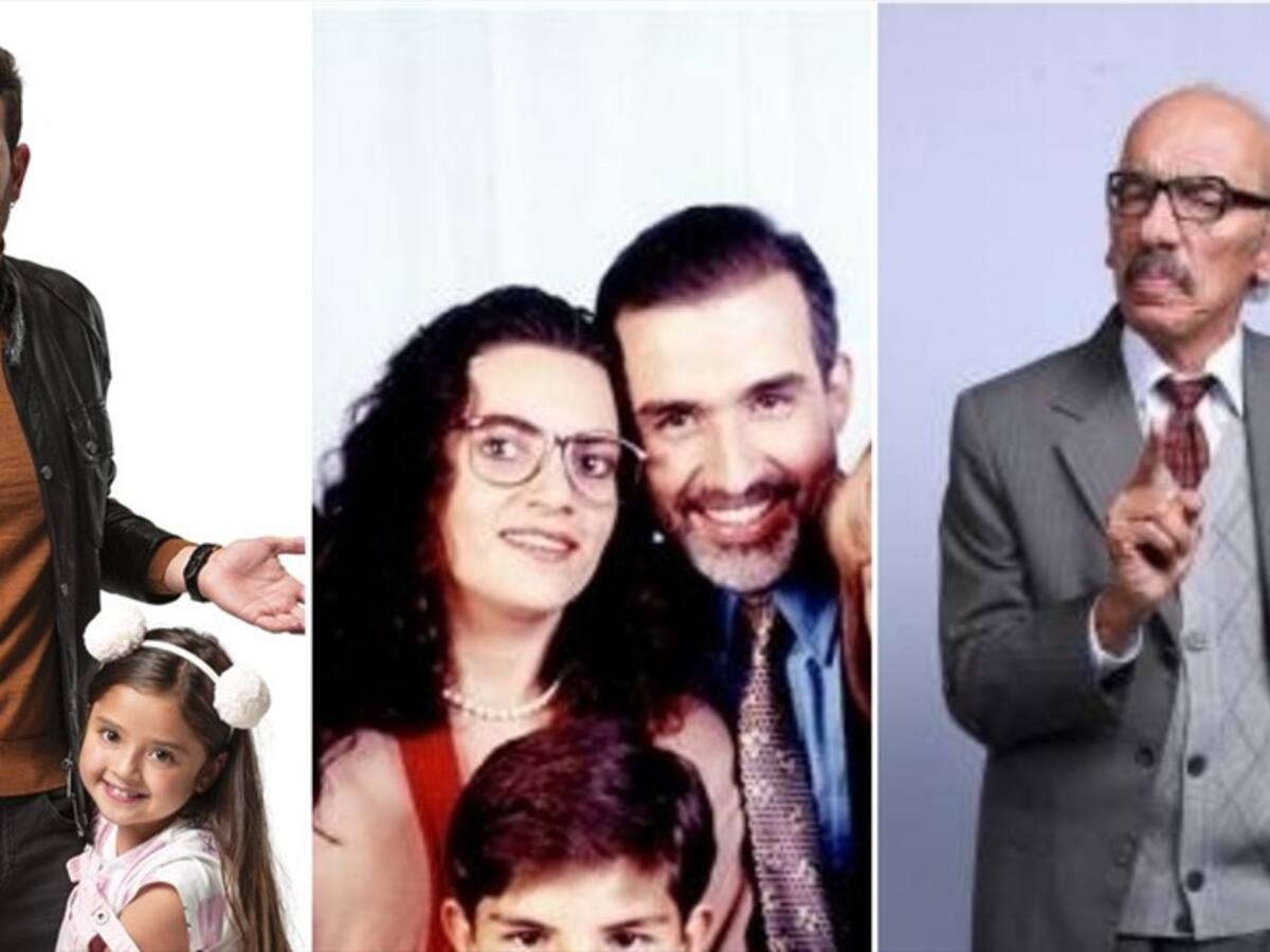 Lista de los padres más queridos y populares de la televisión colombiana