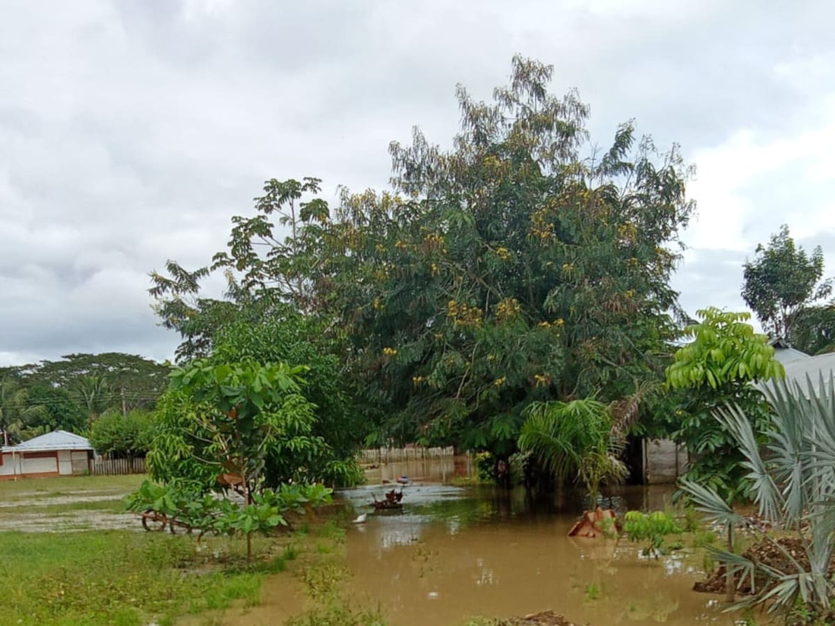 Córdoba: fuertes lluvias dejan más de 1.000 familias damnificadas en Los Córdobas y Canalete
