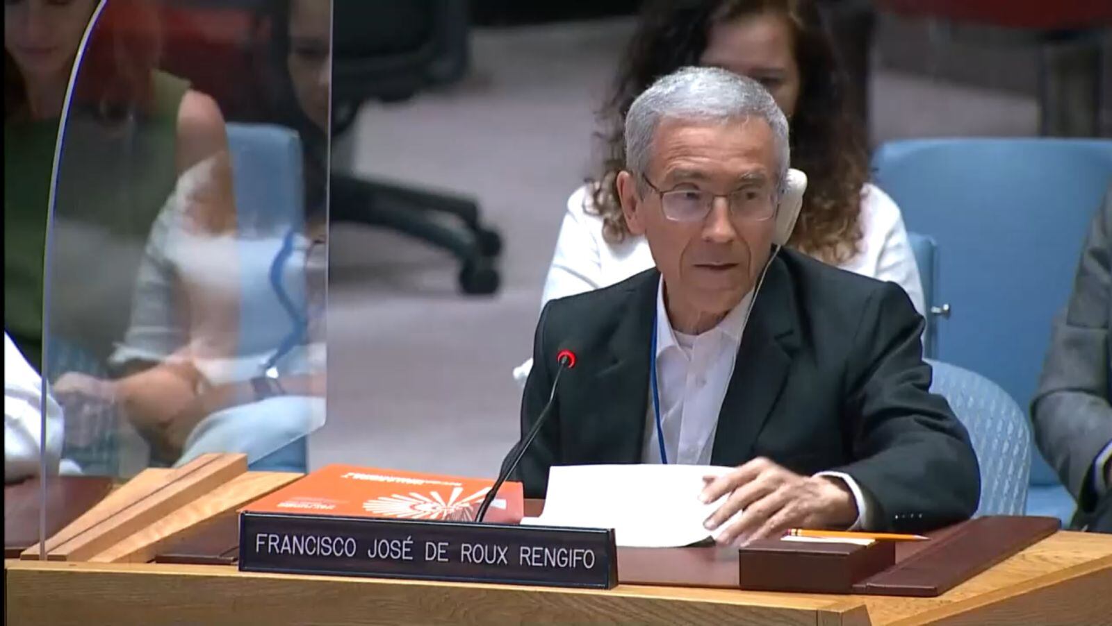 Padre de Roux. Foto: Cortesía Naciones Unidas