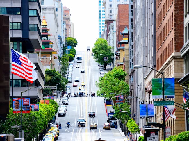 Calle en el estado de California, Estados Unidos / Foto: GettyImages