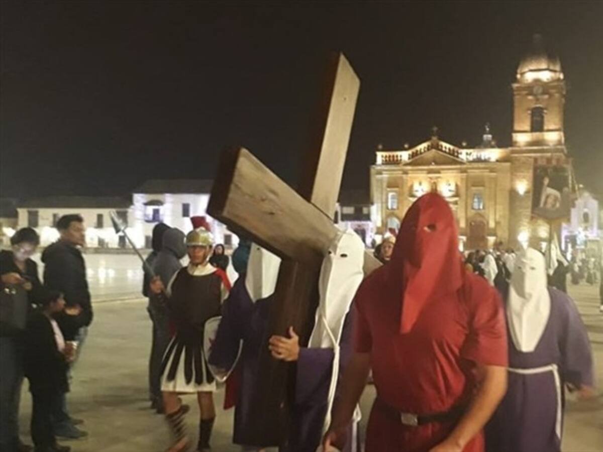 No habrá procesiones de nazarenos durante Semana Santa en Tunja