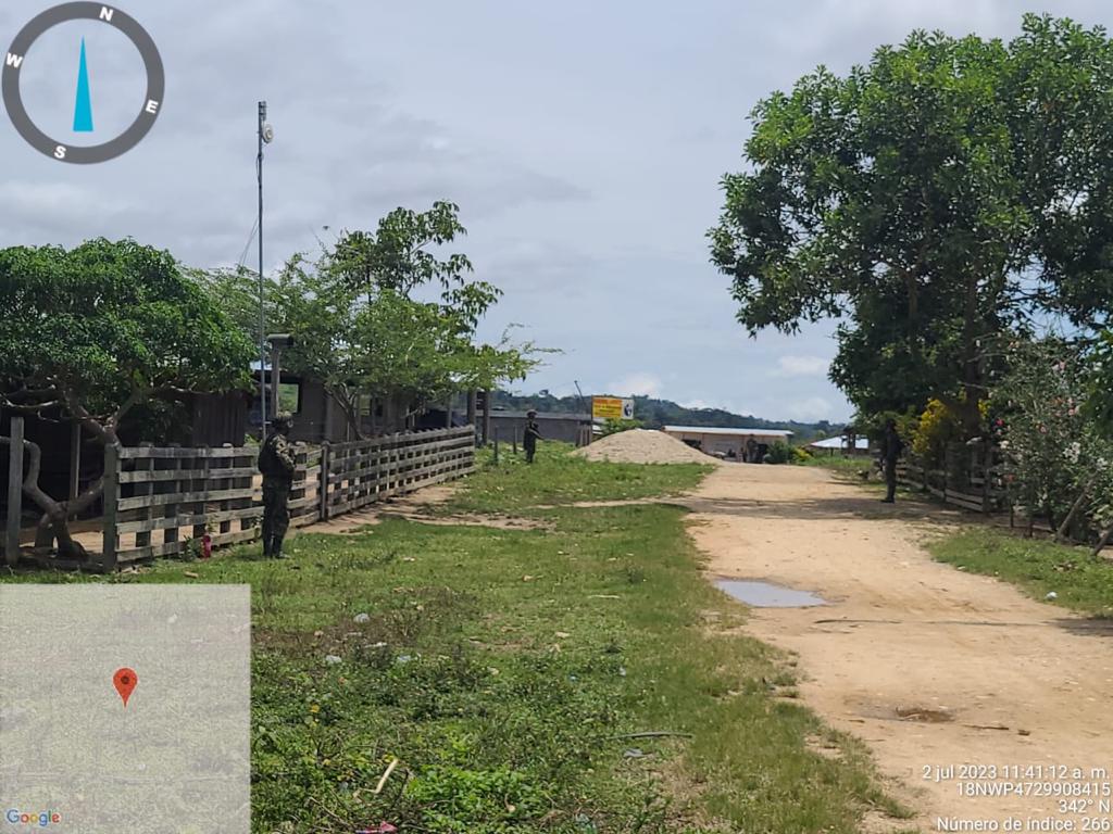 Enfrentamientos entre ELN y Clan del Golfo en Antioquia. Foto: Ejército Nacional