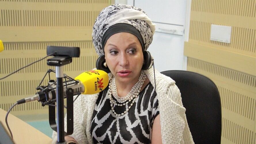 Piedad Córdoba en La W. Foto: La W con Vicky Dávila