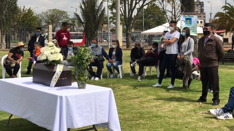 Por 16 años, los familiares de José Edilbrando buscaron respuestas sobre qué había pasado. Foto: Movice (Cortesía)