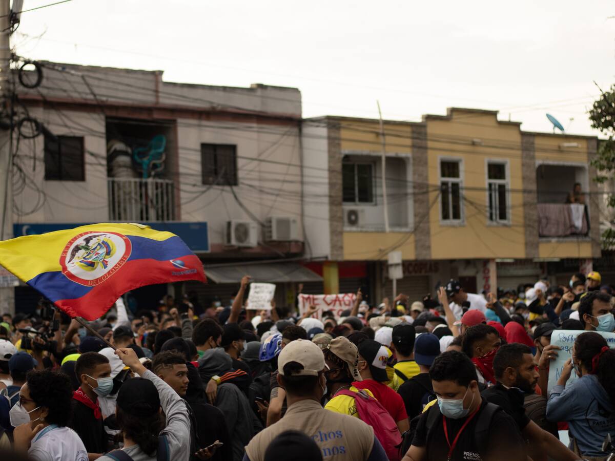 Más de 1.000 personas se movilizaron este 11 de junio en Barranquilla, según Policía
