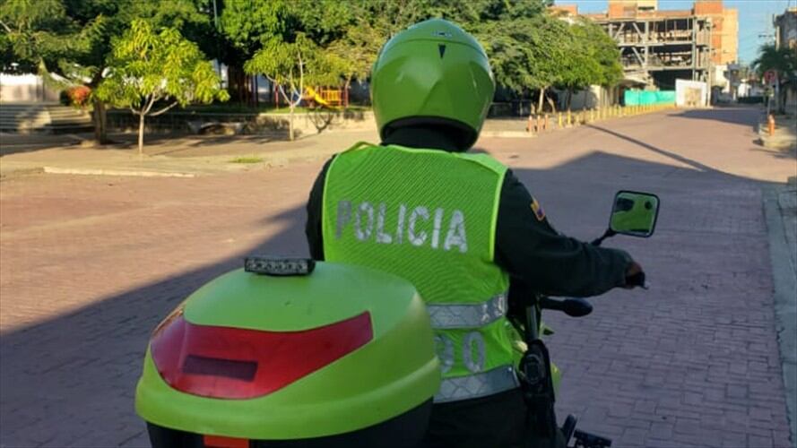 Un patrullero de la Policía herido dejó ataque en zona rural de Sahagún, Córdoba.Foto:Policía-Referencia.