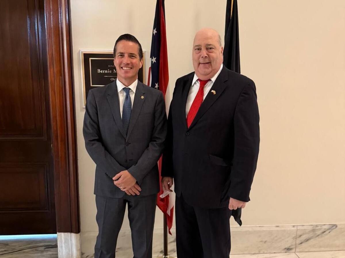 Embajador García-Peña se reunió con el senador republicano Bernie Moreno: detalles del encuentro