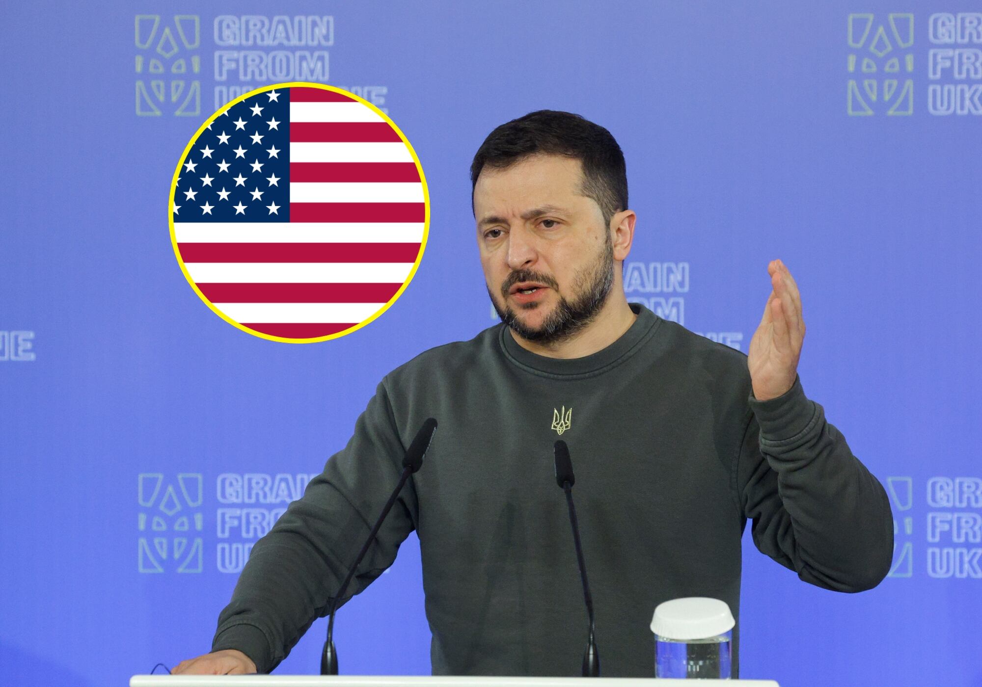 Zelenski se reunió en Washington con los principales fabricantes de armamento de EE.UU. Foto: Getty Images.