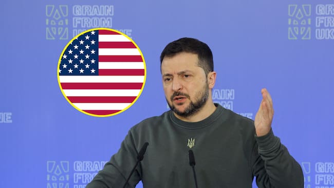 Zelenski se reunió en Washington con los principales fabricantes de armamento de EE.UU. Foto: Getty Images.