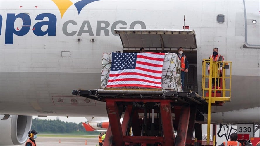 Así lo confirmó el Gobierno tras la llegada de 3.5 millones de biológicos.. Foto: Cortesía: Presidencia