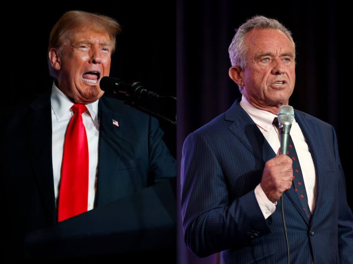 Trump agradeció a Robert F. Kennedy Jr. el apoyo electoral tras suspender su campaña