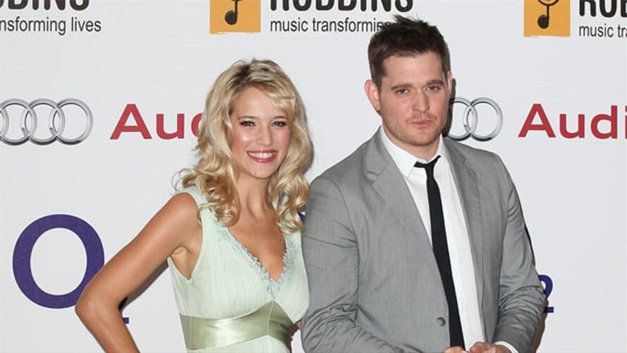 Michael Bublé y su esposa Luisana Lopilato. Foto: Bang Media