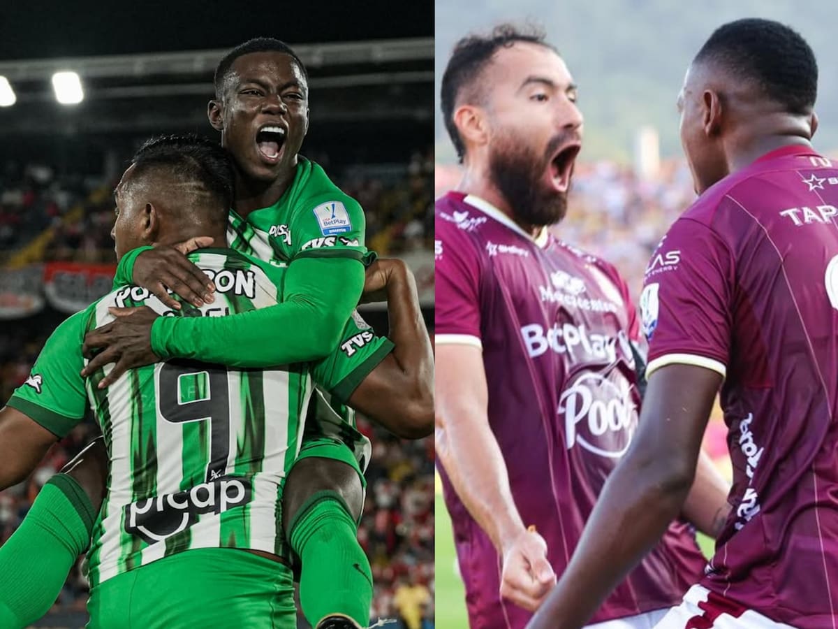Lista la final del fútbol colombiano: será Atlético Nacional vs. Deportes Tolima