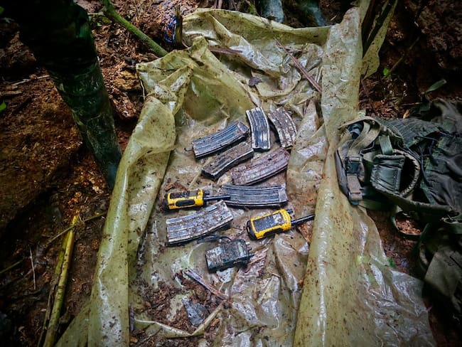 Campamento del Bloque Jorge Suárez Briceño fue ubicado por el Ejército