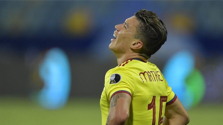 Matheus Uribe, jugador de la Selección Colombia. Foto: Pedro Vilela/Getty Images