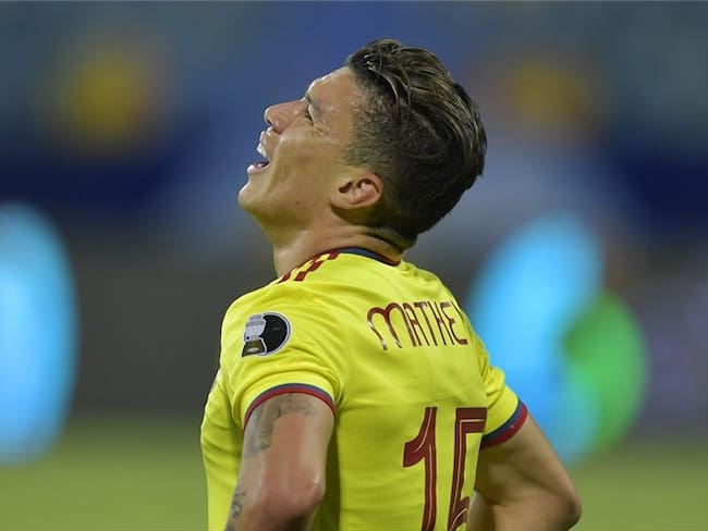 Matheus Uribe, jugador de la Selección Colombia. Foto: Pedro Vilela/Getty Images