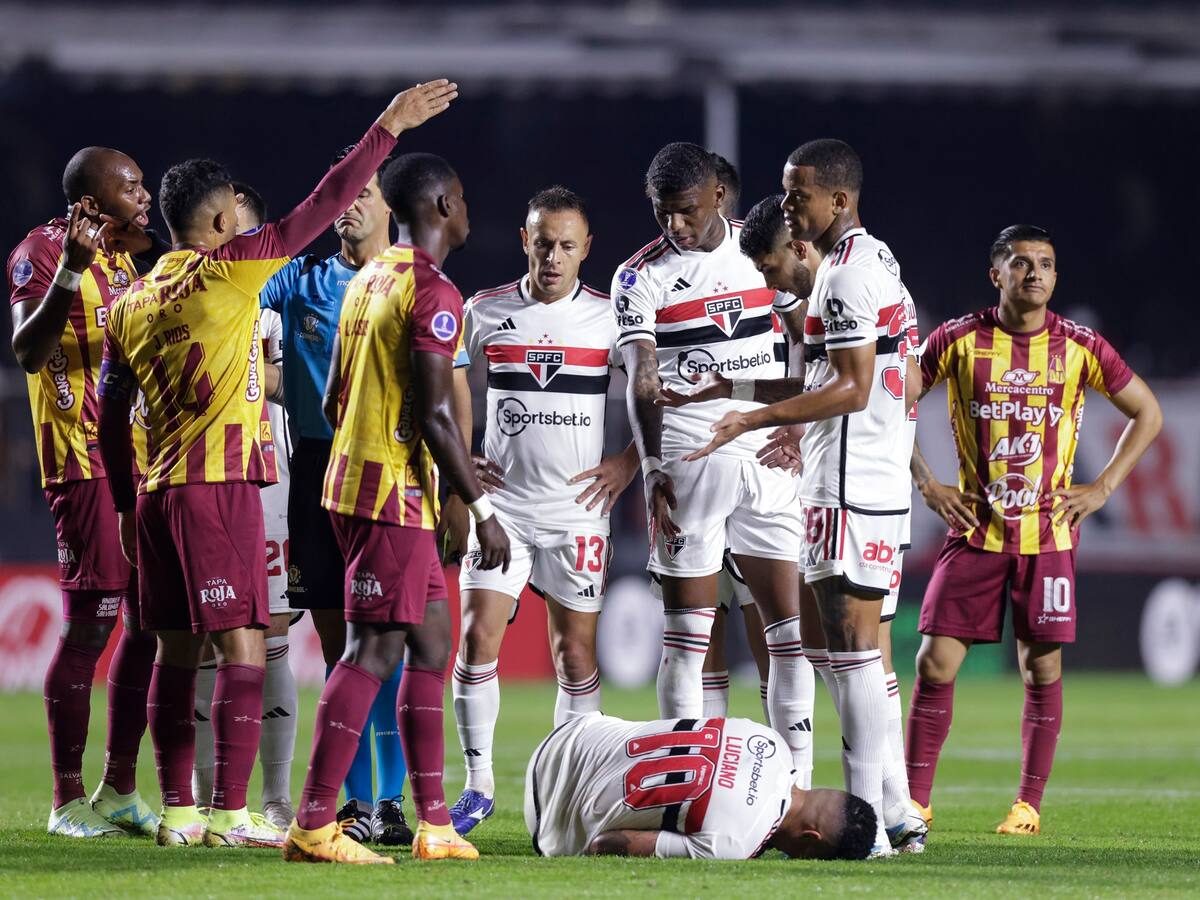 Sao Paulo goleó 5-0 al Deportes Tolima y lo eliminó de la Copa Sudamericana
