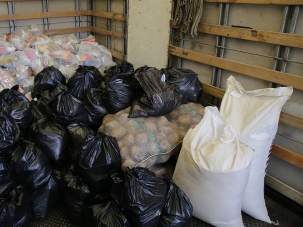 Más de $1.000 millones donaron en Tunja para población vulnerable afectada por la Covid-19