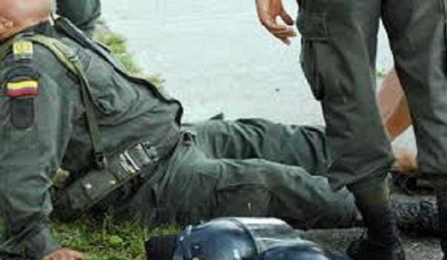 Un policía herido deja ataque en Ábrego, Norte de Santander- Colprensa