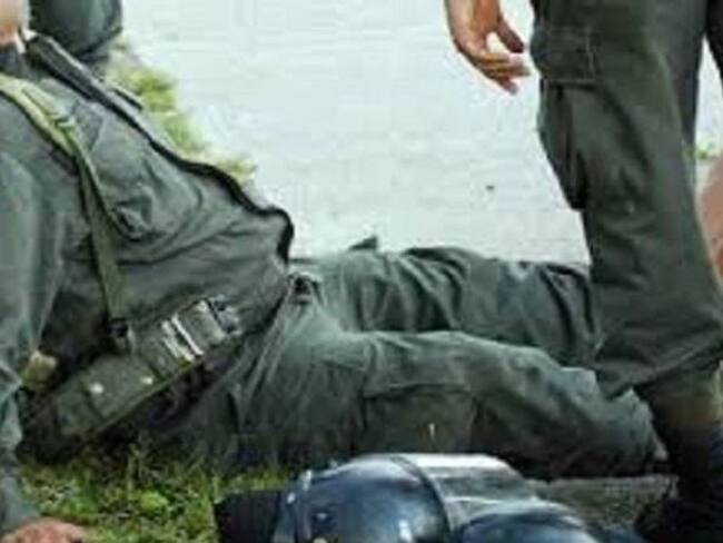 Un policía herido deja ataque en Ábrego, Norte de Santander- Colprensa