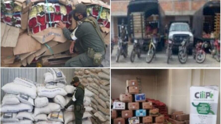 Autoridades continúan dando golpes al contrabando y la ilegalidad en el sector agropecuario. Foto: Cortesía ICA