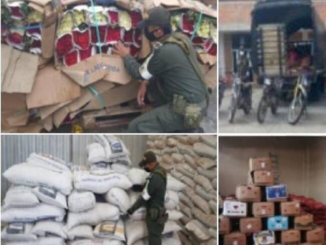 Autoridades continúan dando golpes al contrabando y la ilegalidad en el sector agropecuario. Foto: Cortesía ICA