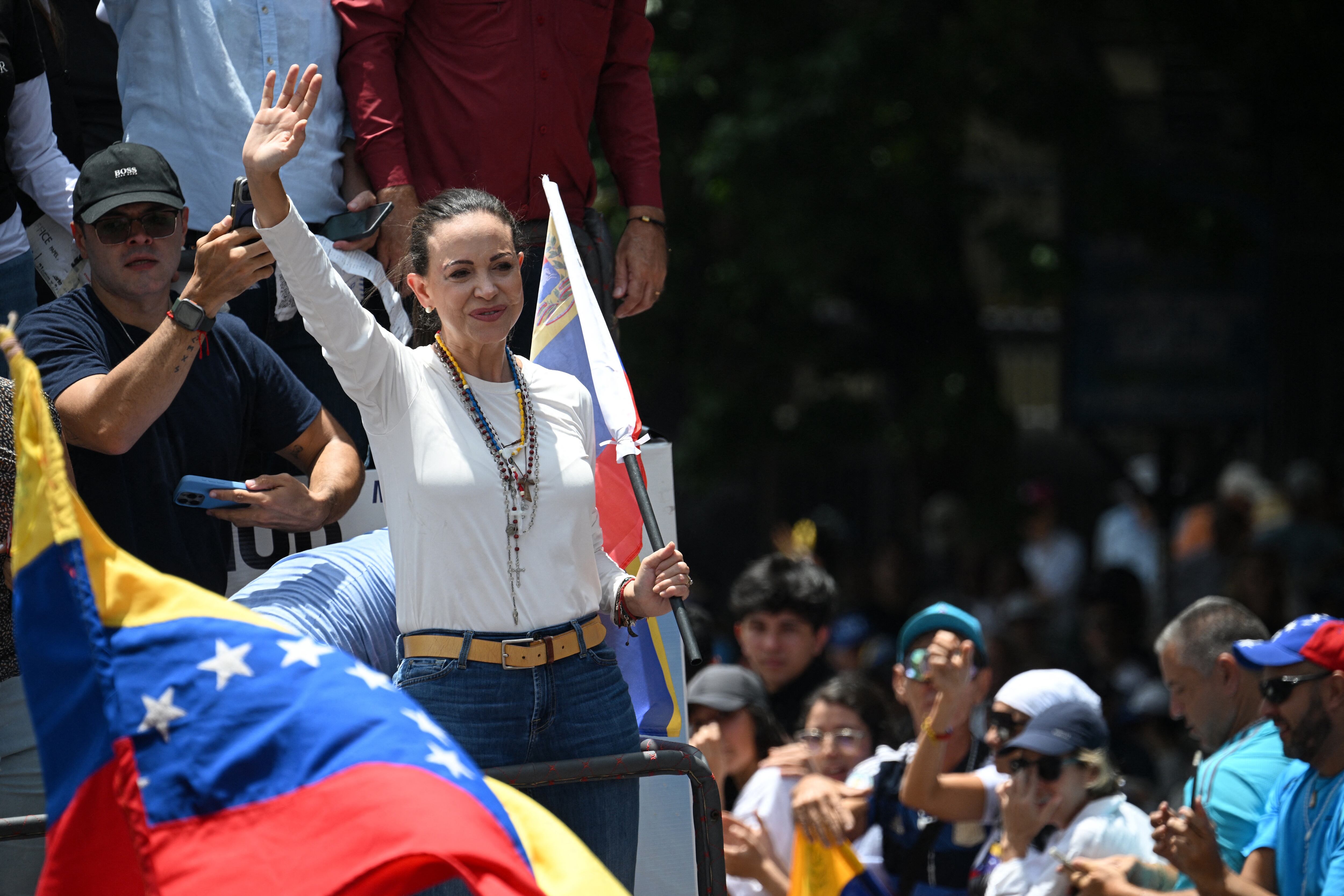 Maria Corina Machado | Foto: EFE
