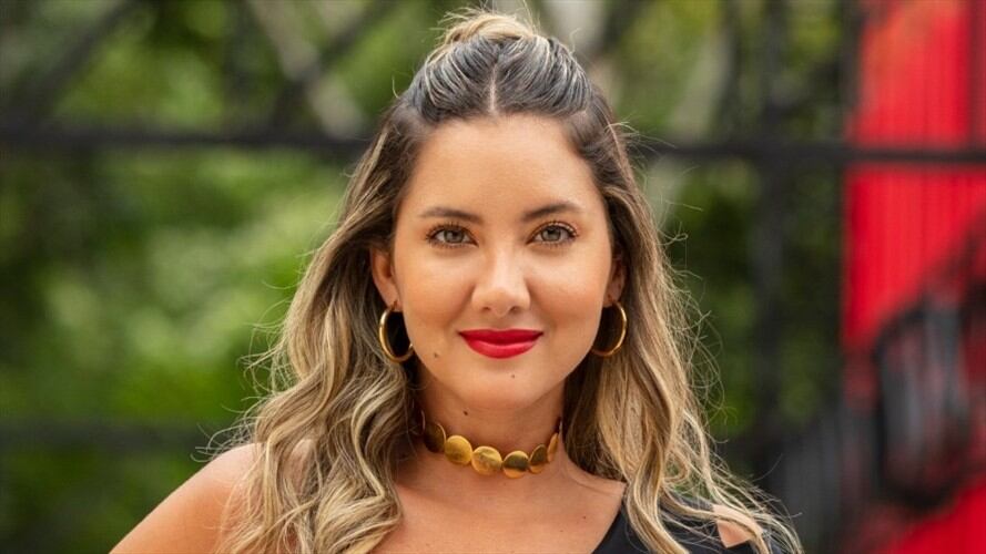 Daniella Álvarez contó experiencia con un alien. Foto: Colprensa