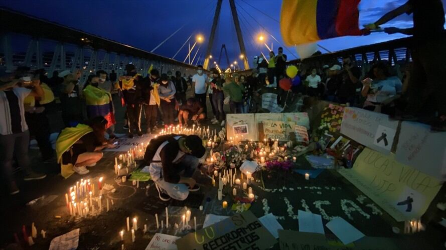 Cámara del viaducto de Pereira no funcionaba durante ataque a Lucas Villa. Foto: Cristina Álvarez